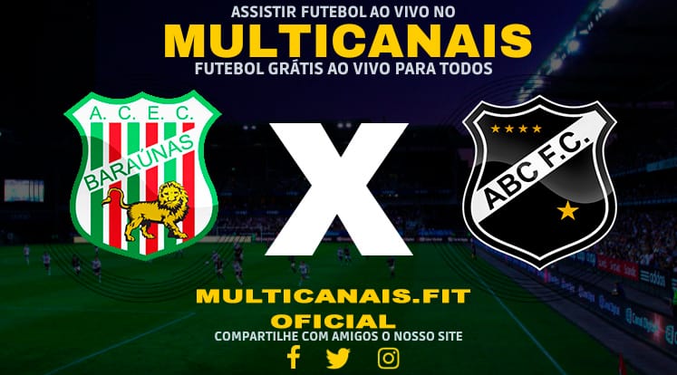 Assisti Baraunas x ABC Ao Vivo Online HD 24/01/2024