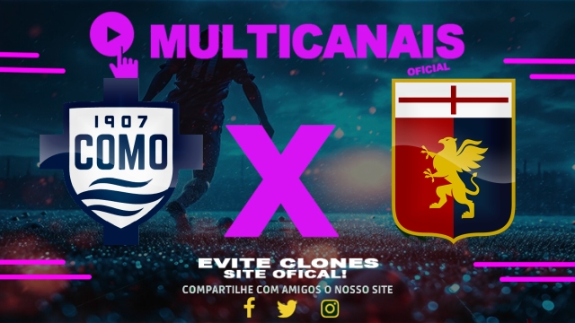 Assistir Como x Genoa AO VIVO Online 27/04/2025