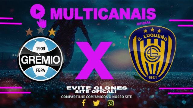 Assistir Grêmio x Sportivo Luqueño AO VIVO Online 29/05/2025