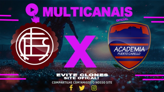 Assistir Lanús x Academia Puerto Cabello AO VIVO Online 27/05/2025