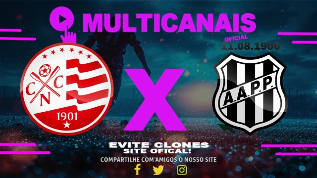 Assistir Náutico x Ponte Preta AO VIVO Online 24/05/2025
