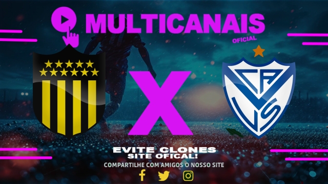 Assistir Peñarol x Vélez Sarsfield AO VIVO Online 29/05/2025