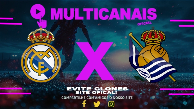 Assistir Real Madrid x Real Sociedad AO VIVO Online 24/05/2025