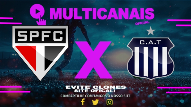 Assistir São Paulo x Talleres AO VIVO Online 27/05/2025