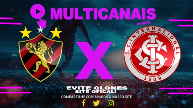 Assistir Sport x Internacional AO VIVO Online 25/05/2025
