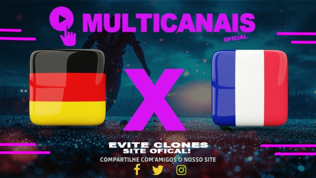 Assistir Alemanha x França AO VIVO Online 08/06/2025