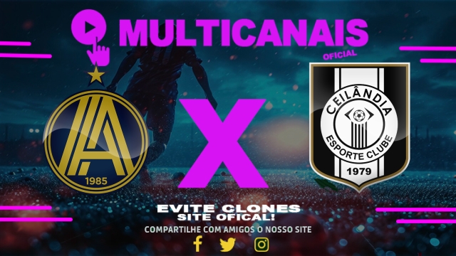 Assistir Aparecidense x Ceilândia AO VIVO Online 14/06/2025