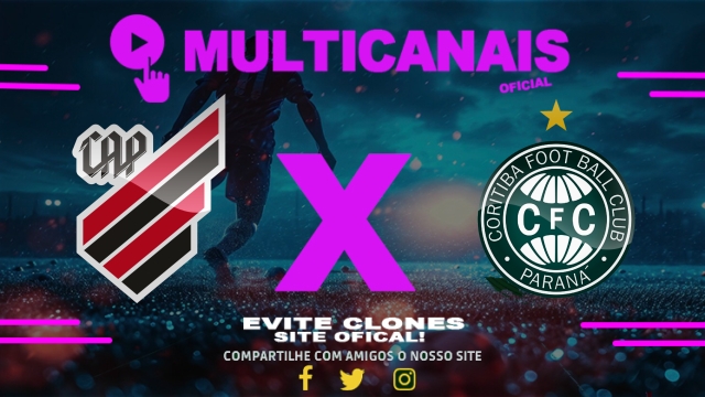 Assistir Athletico x Coritiba AO VIVO Online 28/06/2025
