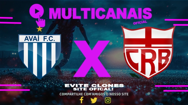 Assistir Avaí x CRB AO VIVO Online 07/06/2025
