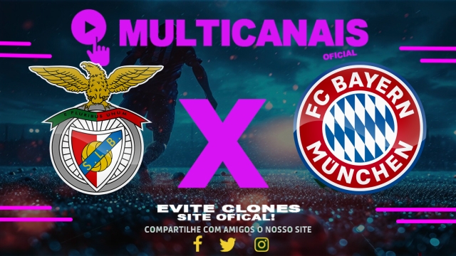 Assistir Benfica x Bayern de Munique AO VIVO Online 24/06/2025