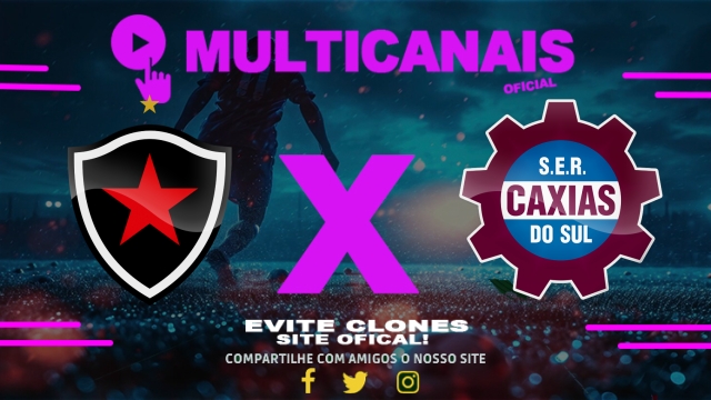 Assistir Botafogo-PB x Caxias AO VIVO Online 14/06/2025