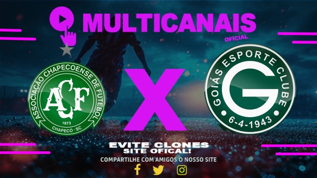 Assistir Chapecoense x Goiás AO VIVO Online 29/06/2025