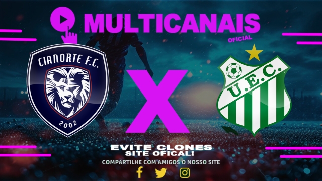 Assistir Cianorte x Uberlândia AO VIVO Online 14/06/2025