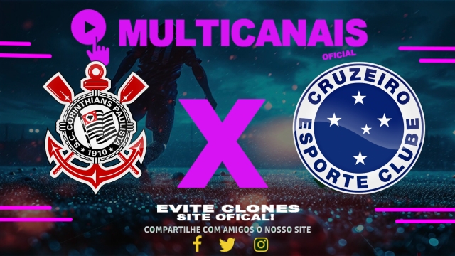 Assistir Corinthians x Cruzeiro AO VIVO Online 18/06/2025