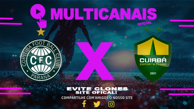 Assistir Coritiba x Cuiabá AO VIVO Online 22/06/2025