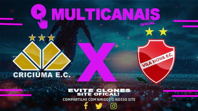 Assistir Criciúma x Vila Nova AO VIVO Online 09/06/2025