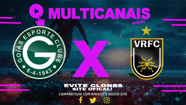 Assistir Goiás x Volta Redonda AO VIVO Online 08/06/2025