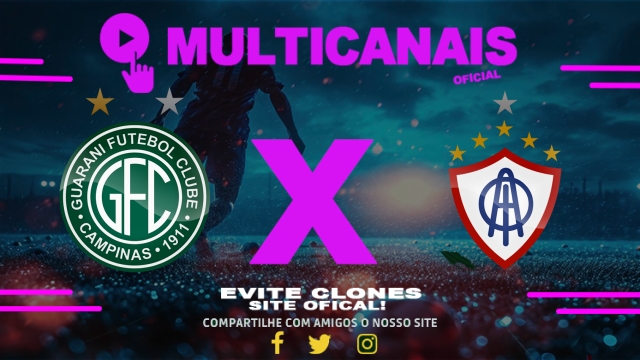 Assistir Guarani x Itabaiana  AO VIVO Online 15/06/2025