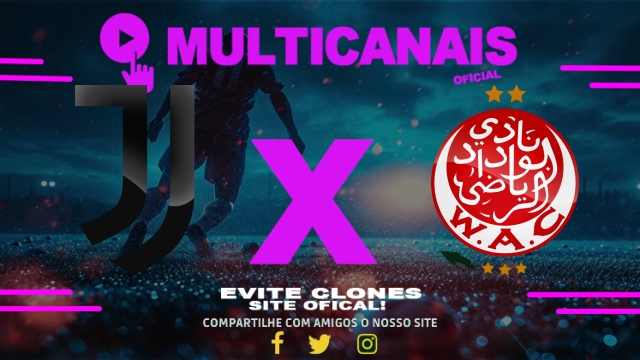 Assistir Juventus x Wydad Casablanca AO VIVO Online 22/06/2025