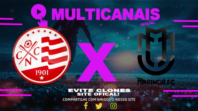 Assistir Náutico x Maringá AO VIVO Online 16/06/2025