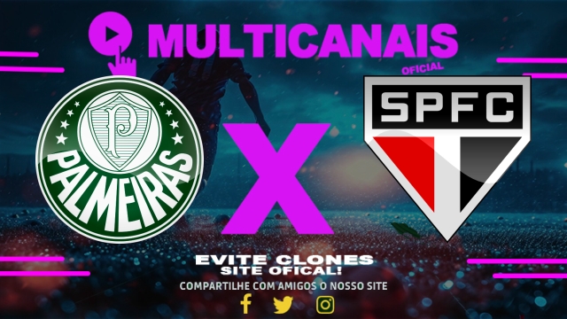 Assistir Palmeiras x São Paulo AO VIVO Online 04/06/2025