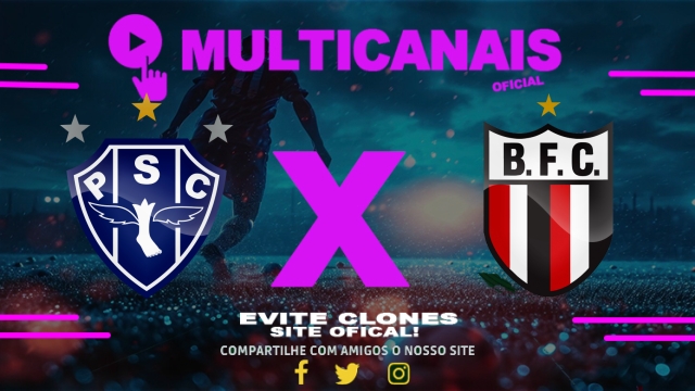 Assistir Paysandu  x Botafogo-SP AO VIVO Online 13/06/2025