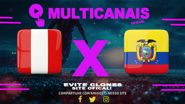 Assistir Peru x Equador AO VIVO Online 10/06/2025