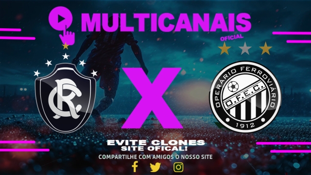 Assistir Remo x Operário-PR AO VIVO Online 08/06/2025