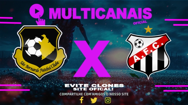 Assistir São Bernardo x Anápolis AO VIVO Online 28/06/2025