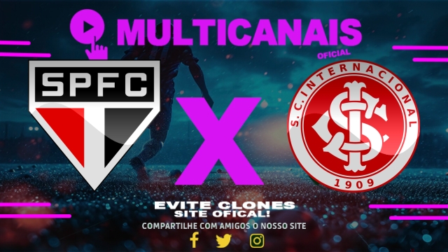 Assistir São Paulo x Internacional AO VIVO Online 18/06/2025