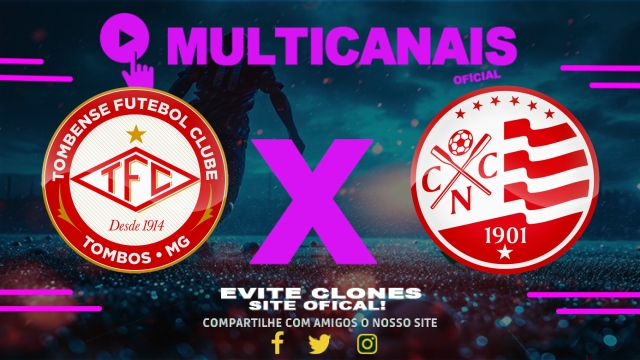 Assistir Tombense-MG x Náutico AO VIVO Online 29/06/2025