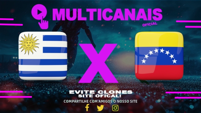 Assistir Uruguai x Venezuela AO VIVO Online 10/06/2025