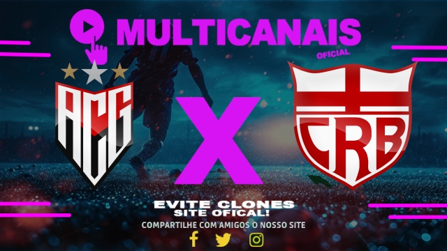 Assistir Atlético-GO x CRB AO VIVO Online 03/07/2025