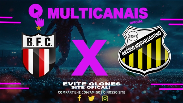 Assistir Botafogo-SP x Novorizontino AO VIVO Online 06/07/2025