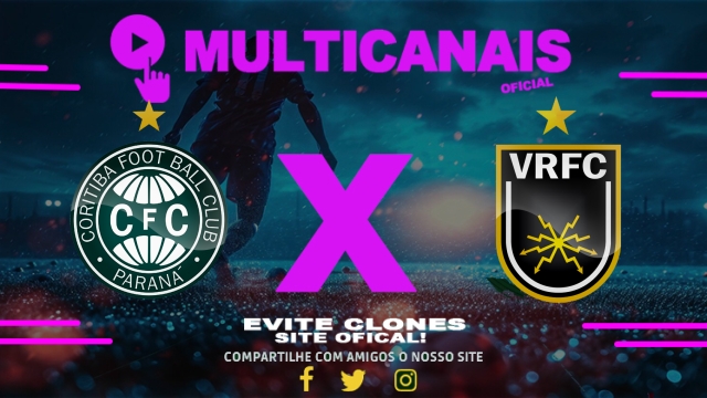 Assistir Coritiba x Volta Redonda AO VIVO Online 04/07/2025